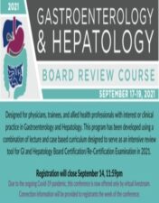 Baylor College of Medicine Annual GI and Hepatology Board Review Course 2021