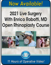 2021 Live Surgery With Enrico Robotti, MD Open Rhinoplasty Course CME VIDEOS