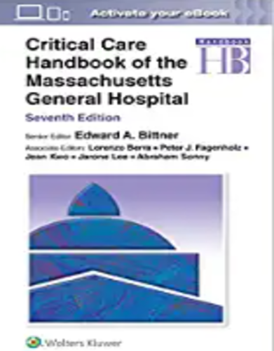 With concise, full-color coverage of this rapidly enlarging field, Critical Care Handbook of the Massachusetts General Hospital, Seventh Edition, is your go-to guide for practical, complete, and current information on medical and surgical critical care. Edited by Drs. Edward A. Bittner, Lorenzo Berra, Peter J. Fagenholz, Jean Kwo, Jarone Lee, and Abraham Sonny, this user-friendly handbook is designed for rapid reference, providing reliable, hospital-tested protocols that reflect today's most advanced critical care practices. An at-a-glance outline format and portable size make it an essential manual for medical students, residents with rotations in ICUs, and physicians and nurses who work in critical care. Reflects a multidisciplinary approach throughout, in a convenient size for on-the-go reference Contains well-written, comprehensive coverage of general principles, specific considerations such as ARDS, and health care services such as ICU handoffs and transitions Uses an efficient outline format with bolded key words and concepts Includes new chapters on critical care management of COVID-19, heart failure, and pulmonary hypertension Written by MGH attendings, fellows in critical care, nurses, and residents in anesthesia, critical care, and pain medicine, with input from surgery, pulmonary care, pediatrics, neurology, and pharmacy Enrich Your eBook Reading Experience Read directly on your preferred device(s), such as computer, tablet, or smartphone. Easily convert to audiobook, powering your content with natural language text-to-speech.