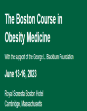 The Boston Course in Obesity Medicine 2023 (CME VIDEOS)