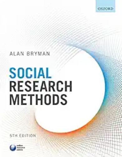 Social Research Methods, 5th Edition