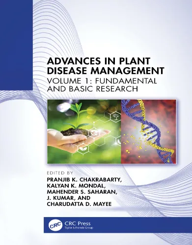 Advances In Plant Disease Management, Volume I: Fundamental And Basic Research.2024 Original PDF