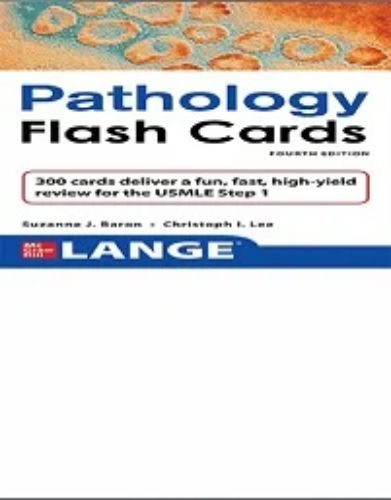 LANGE Pathology Flash Cards, 4th Edition,2024 Original PDF