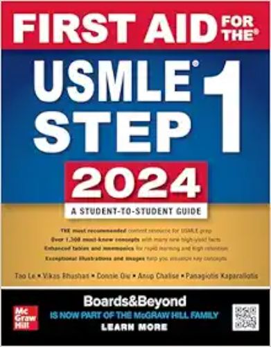 First Aid For The USMLE Step 1 2024, 34th Edition,2024 Original PDF