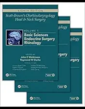 Scott-Brown’s Otorhinolaryngology And Head And Neck Surgery, 8th Edition, 3 Volume Set,2019 EPub+Converted PDF