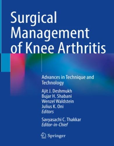 Surgical Management of Knee Arthritis, 2023 original pdf